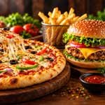 Pizza & Burgers